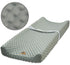 BlueSnail Ultra Soft Minky Dot Changing Pad Cover 2 Pack (Gray+Navy, 2 Pack)...