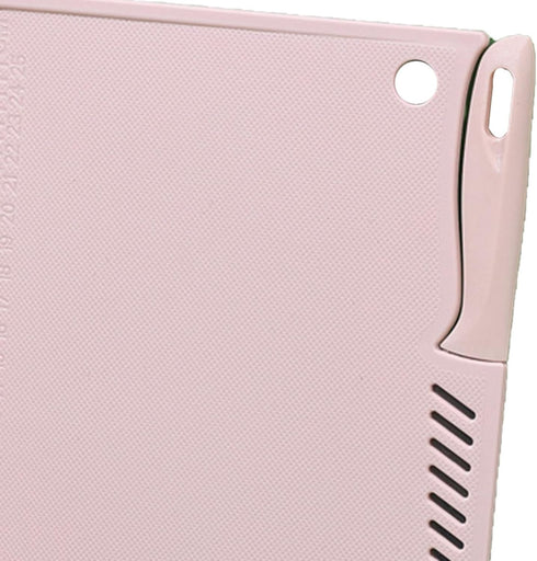 Kitchen Plastic Cutting Board, Reusable Plastic Utility Cutting Board Multifunctional Portable Fruit Chopping Board with Knife Hanging Hole for Ki...