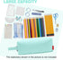 Fmeida Minimalist Pencil Case Large Capacity Pencil Bag with Portable Handle Waterproof Fabric and Zipper Aesthetic and Spacious Pen Organizer for...