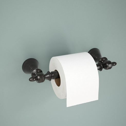 Delta VES50-VBR Vessona Wall Mount Spring-Loaded Toilet Paper Holder Bath Hardware Accessory in Venetian Bronze...