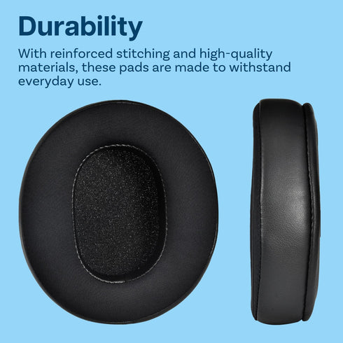 Ear Pads Replacement for Razer Kraken V3 / Razer Kraken V3 Pro Gaming Headset by MMOBIEL - Cooling Gel Ear Pad Cushions - Earpads Replacement - Bl...