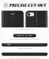 TUCCH Case Wallet for iPhone SE 2022/ iPhone 7/8/iPhone SE 2020, PU Leather 3 Card Slots Stand Magnetic Flip Folio Cover TPU Shockproof Inner Shel...