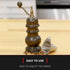Zassenhaus Speyer 5.1-Inch Dark Stained Beech Pepper Mill...