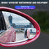 2 PCS Car Blind Spot Mirrors, Frameless HD Glass Convex Rear View Mirror, Wide Angle Blind Spot with Adjustable Stick, Universal Vehicle Exterior ...