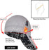 Reversible Welding Cap CAT2 Onesize Flame Resistant Cotton Welder Hat HRC 2 Hood FR High Crown Grey...