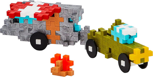 PLUS PLUS - Travel Trailer - 70 Piece Tube, Construction Building Stem/Steam Toy, Interlocking Mini Puzzle Blocks for Kids...