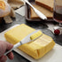6PCS Silver Butter Knives Set, Highly Mirror-Polished Butter knife Spreader, Stainless Steel Spreader Knife, Butter Slicer, Serrated Butter Cutter...