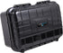 CASEMATIX 8" Waterproof Small Hard Case with Customizable Foam for Portable Electronics, Tools and Accessories - Hard Shell Small Plastic Case wit...