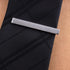 Men Metal Silver Tone Simple Necktie Tie Bar Clasp Clip Best Xmas Gift...