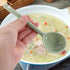4pcs Ceramic Soup Spoons Japanese Ramen Soup Spoons Ceramic Asian Dinner Spoons Retro Korean Style Tablespoon Rice Noodles Serving Spoon Ladle for...