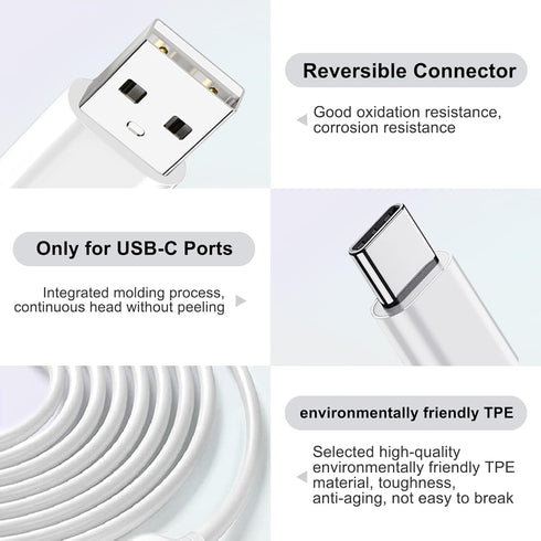 Charger USB-C Charging Cord...