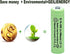 NiMH AA 600mAh 1.2V Rechargeable Batteries for Solar Lights, Garden Lights, Remotes, Mice(Pack of 12)...