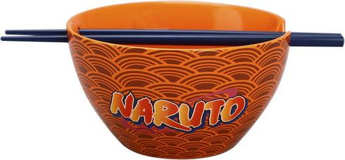Bioworld Naruto Anime Heroes 20 oz Ramen Bowl With Chopsticks...