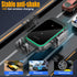 15W Fast Wireless Car Charger Mount Dual Coil - Auto Alignment Clamping Wireless Car Phone Charger, Dashboard Windshield Wireless Charging Car Hol...