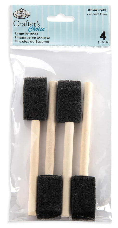 ROYAL BRUSH RFOMW 15 Pack Assorted Foam Brushes...