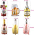 Collect Present Champagne and Wine Bottle Balloons – 12 Foil Balloons – Birthday, Bachelorette and Engagement Party Decorations...