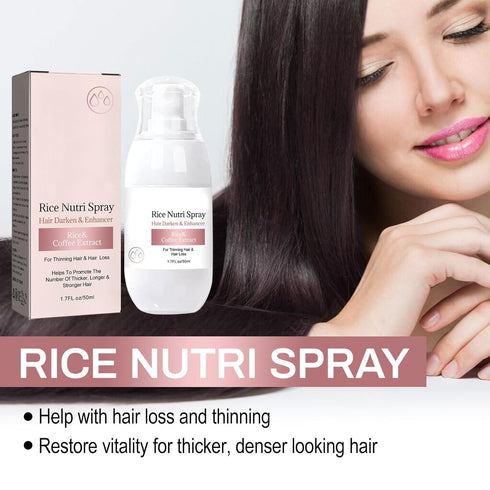 2PCS Hair Helper Spray,Rice Water Spray for Hair Growth,Hair Growth Spray,Hair Helper Growth Spray for Thinning Hair...