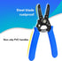 VCELINK Precision Wire Stripper and Cutter with Safety Lock, Wire Stripping Cutting Tool for 10-22 AWG Solid and Stranded Wires...