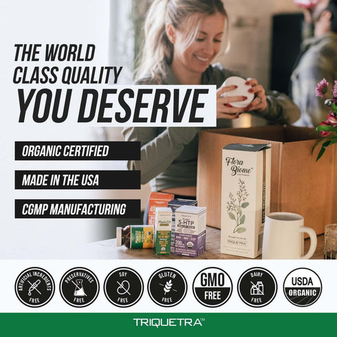 Organic Vitamin D3 5,000 IU - 100% Whole Food & Plant-Based Cholecalciferol Form, 100% Vegan Vitamin D - Enhanced with Prebiotic & Superfood Compl...