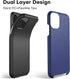 CellEver Heavy-Duty Case for iPhone 11 - Dual Layer, Military Grade Protection, Elevated Screen & Camera Protection, Slim, Shockproof Non-Slip Pho...