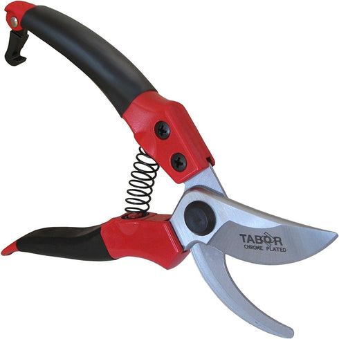TABOR TOOLS S821A Bypass Pruning Shears, Makes Clean Cuts, Great for S-M Size Hands. Professional Sharp Secateurs, Hand Pruner, Garden Shears, Cli...