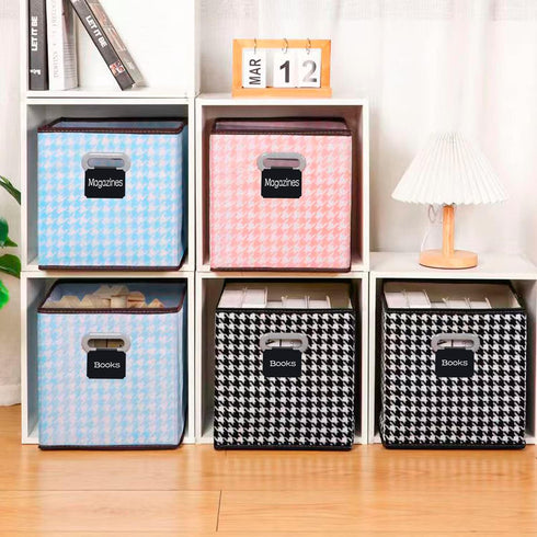 20 Basket Labels Clip On, Reusable Labels for Storage Bins, Removable Chalk Labels for Containers, Kitchen Closet Baskets and Storage Basket Holde...