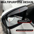 2PCS Car Blind Spot Mirror, Car 2-in-1 Rearview Blind Spot Mirror Rain Eyebrow, Side Mirror Rain Guard, Adjustable Expanded View Reversing Mirror,...