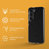 tech21 Evo Check for Samsung Galaxy S23 - Smokey Black 16ft Drop Protecion Shockproof Shock-Resistant and Scratch-Resistant Phone Case...