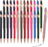 Ballpoint Pens,Pen with Stylus Tips, 1.0 mm Black Ink Metal Pen Stylus Pens for Touch Screens, 2 in 1 Stylus Ballpoint Pens (24 Colors pens and 24...