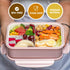 LOVINA Bento Boxes for Adults - 1100 ML Bento Lunch Box For Kids Childrens With Spoon & Fork - Durable for On-the-Go Meal, BPA-Free and Food-Safe ...