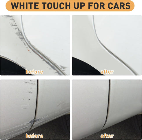 Tire Marker White - 8 Pack Paint Pens for Car Tires Lettering, Premium Professional Oil-based Ink, Waterproof Non-Fading Permanent Markers...