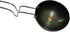 Essential Non-stick Hard Anodized Tadka Frying Pan with Wire Handle, Spice Heating Pan, Temper Pan - Black, 11 inch...