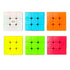 3x3 Speed Cube Stickerless Magic Cube 2.2" Puzzle Game Brain Teaser (3x3 1PK, Rainbow)...