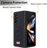 Case for Samsung Galaxy Z Fold 3 5G, with Superhero character Compatible Galaxy Z Fold 3 5G Leather Case BLACK...