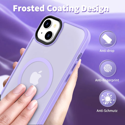 CACOE Magnetic Case for iPhone 13 & iPhone 14 6.1 inch-Compatible with MagSafe & Magnetic Car Phone Mount,Anti-Fingerprint TPU Thin Phone Cases Co...