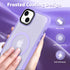 CACOE Magnetic Case for iPhone 13 & iPhone 14 6.1 inch-Compatible with MagSafe & Magnetic Car Phone Mount,Anti-Fingerprint TPU Thin Phone Cases Co...