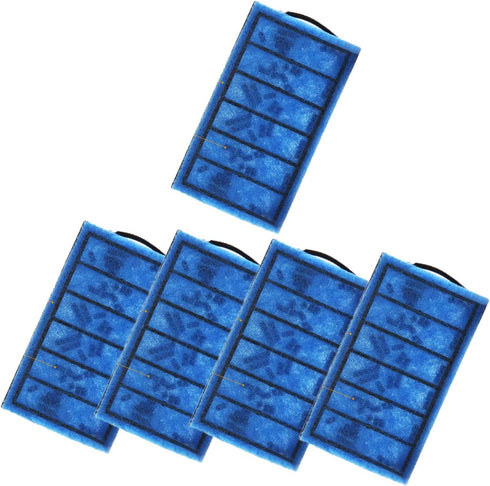 5PCS Filter Cartridges Black Aquarium Turtle Filter Quiet Flow Water Clean Pump Bio Filtration Reptiles Tank Low Level Waterfall Filter...