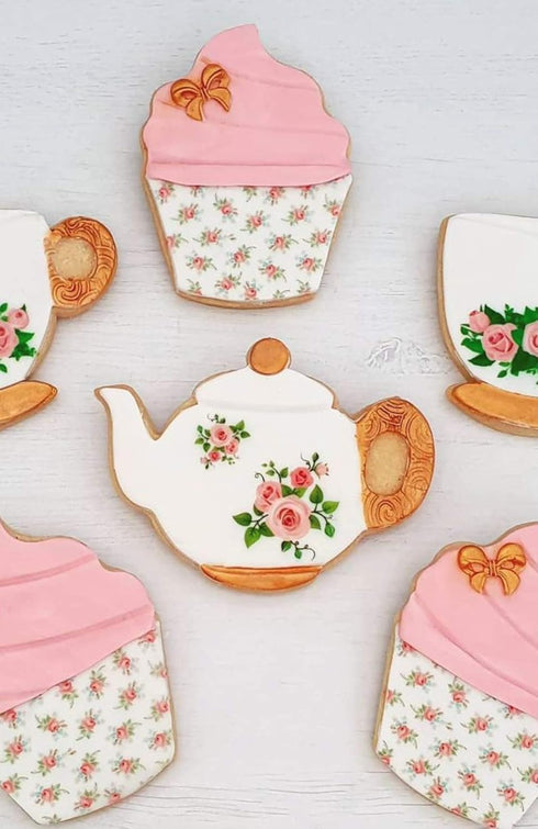 Teapot Cookie Cutter, 4.25" Made in USA by Ann Clark...