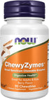NOW Supplements, ChewyZymes, Broad Spectrum Chewable Enzymes, Berry Flavor, 90 Chewables...