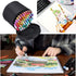 BTSKY Multifunction Marker Case - Zippered Canvas Pen Bag Pencil Organizer Stationary Storage for 80 Markers, Black (NO Compartments Inside)...