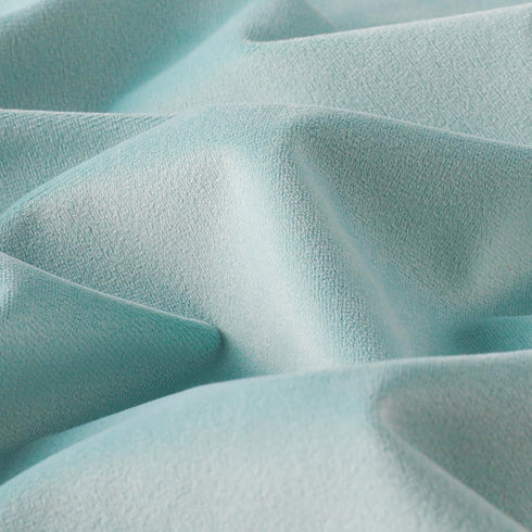 Mixhug Set of 2 Cozy Velvet Square Decorative Throw Pillow Covers for Couch and Bed, Turquoise, 18 x 18 Inches...