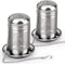Stainless Steel Tea Infuser 2 Pack,Tea Strainer Set for Loose Tea Leaf,Cooking Infuser for Spices with Tray,Extra Fine Mesh Tea Filters with Exten...