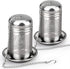 Stainless Steel Tea Infuser 2 Pack,Tea Strainer Set for Loose Tea Leaf,Cooking Infuser for Spices with Tray,Extra Fine Mesh Tea Filters with Exten...