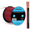 Speaker Wire Cable 18 Gauge 100FT 18/2 AWG CCA Red Black Wire 2 Conductor Bonded Zip Low Voltage Wire DC 12V/24V Stereo Audio Light Car Wire CL2 E...