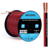 Speaker Wire Cable 18 Gauge 100FT 18/2 AWG CCA Red Black Wire 2 Conductor Bonded Zip Low Voltage Wire DC 12V/24V Stereo Audio Light Car Wire CL2 E...