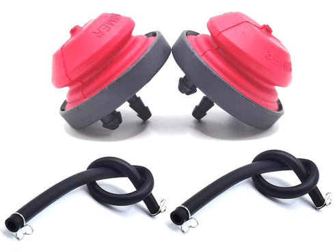 (Pack of 2) 951-10639A Primer Bulb Assembly for Tecumseh AV520 HMSK100 HMSK105 MTD Troy-Bilt Craftsman Ryobi Yard Machines Lawn-Boy Toro 570682a 7...