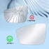 BDFHYK Driver Left Side Mirror Glass Compatible with Volkswagen, 2012-2019 Beetle 2011-2018 Jetta 2012-2017 Passat with Full Size Adhesive Replace...