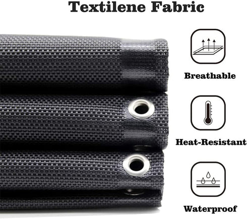 Moksha Studio Zero Gravity Chair Replacement Fabric, Anti-Gravity Folding Patio Sling Repair Cloth Part for Outdoor Backyard Beach Pool Lawn, Bung...