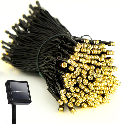 200 LED Solar String Lights for Outside, 82FT Outdoor Solar String Lights, Waterproof Solar Powered String Lights Outdoor with 8 Lighting Modes fo...