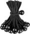 Tarp Bungee Balls Ties 8 Inch,50 PCS Bungee Ball Cords Ties Heavy Duty High Elastic Bungee Cord Canopy Tie Down for Tarp,Camping Tent,Shelter,Shad...